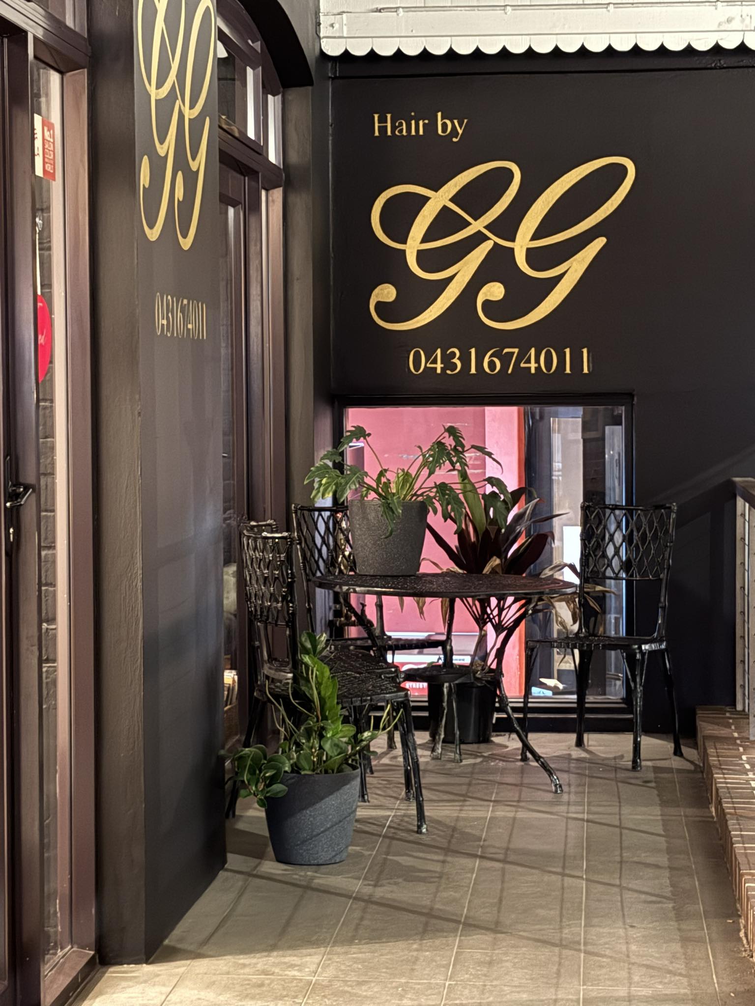 John Doe Painting Co Signage shopfront bangalow exterior painter
