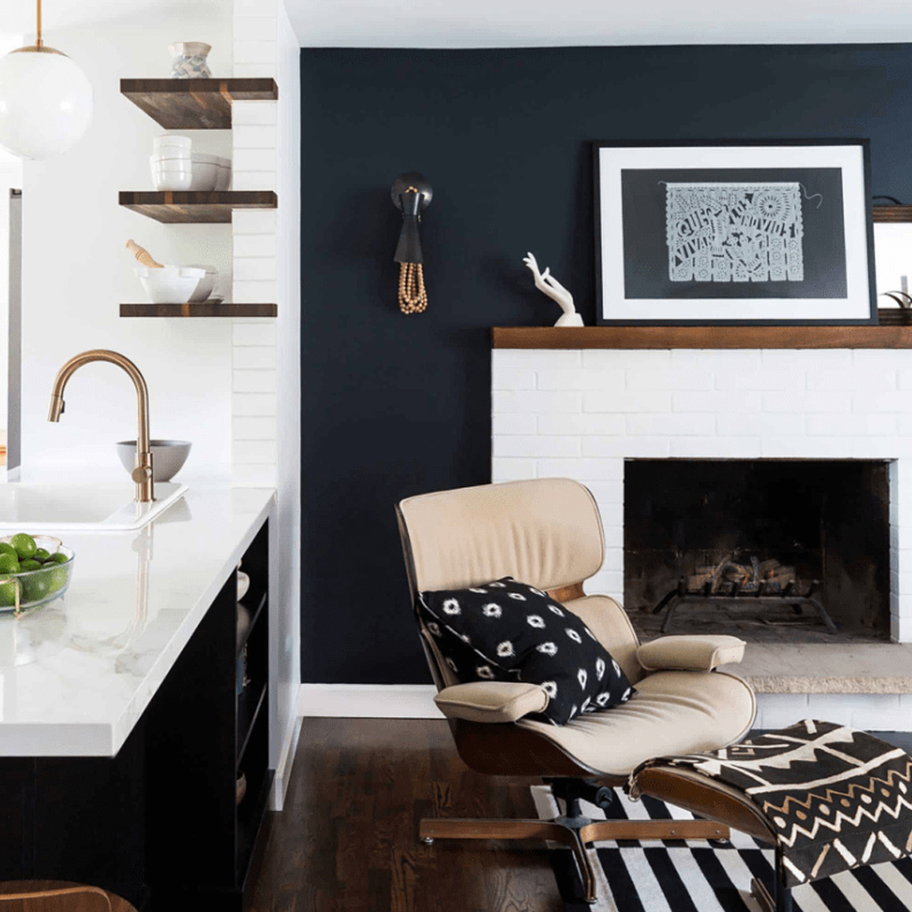 Feature wall example